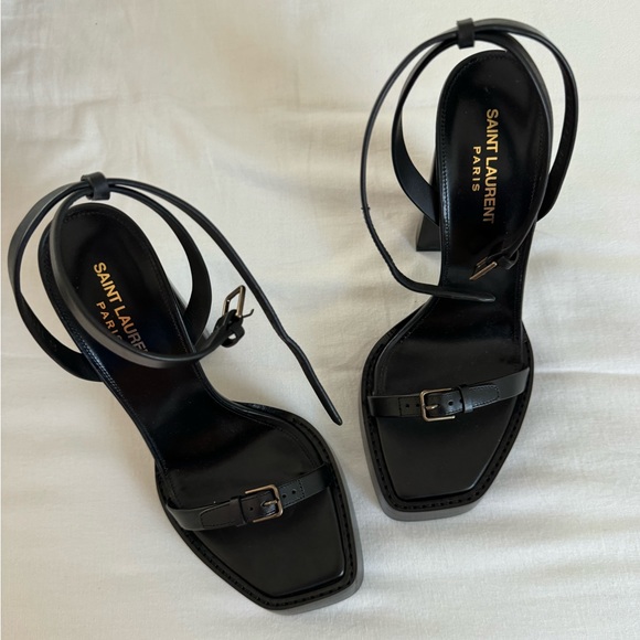 SAINT LAURENT
Platz leather platform - Picture 8 of 16